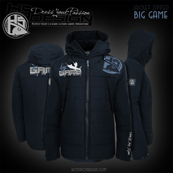 Hotspot Design Zipped Jacket Big Game