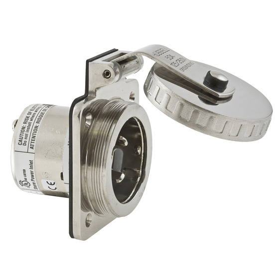 Hubble Inox Plug 2p+t 125/250v. 50a Ip56