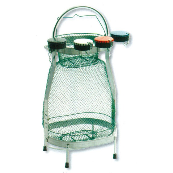 Ignesti Closable Trout Container with Metallic Mesh