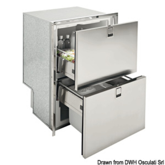 Indel - Isotherm Isotherm Drawer Stainless Steel Refrigerator/freezer