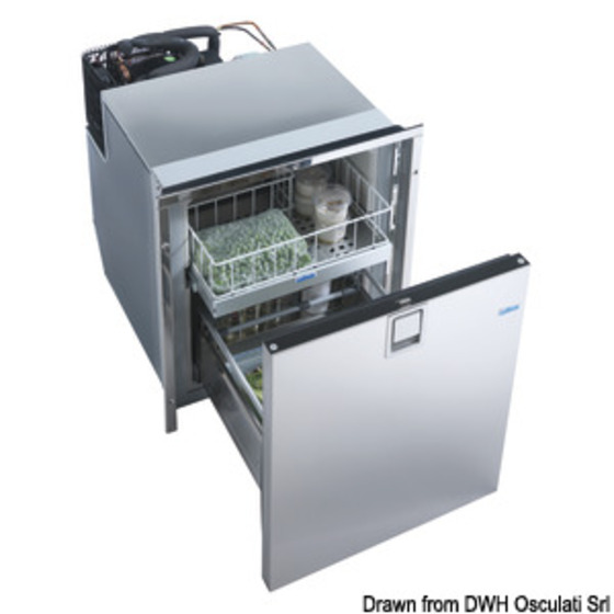 Indel - Isotherm Isotherm Drawer Stainless Steel Refrigerator/freezer