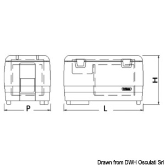 Indel - Isotherm Travel Box Portable Cool Box