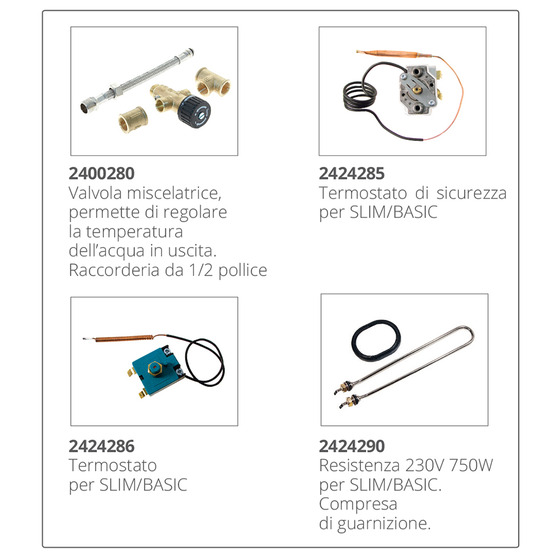 Indel Marine Boiler Inox Isotemp Basic Square