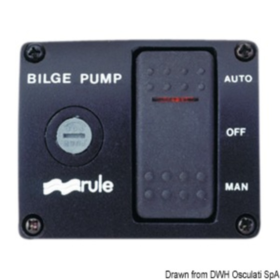 Rule Panel Switch For De Luxe Bilge Pumps