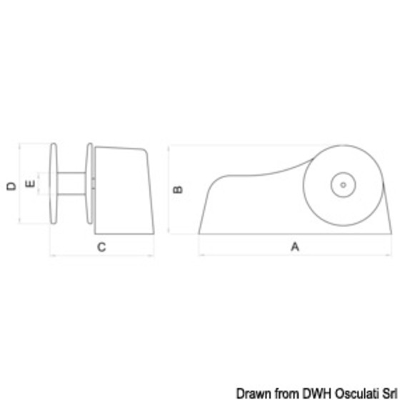 Italwinch Capstan Winde für Tender Achill Tender Lift