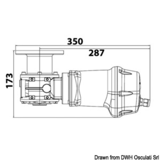 Kit Treuil Bas Lewmar Vx1 (300W ET 500W)