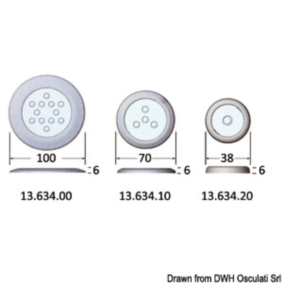 Attwood Led Courtesy Light