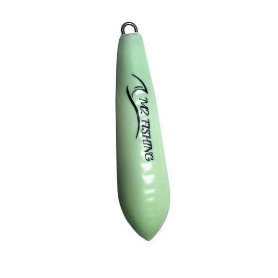 M2 Fishing Phosphorescent White Guardian Lead Without Fins