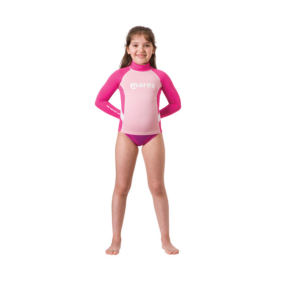 Mares Rash Guard Junior - Long Sleeve - Girl