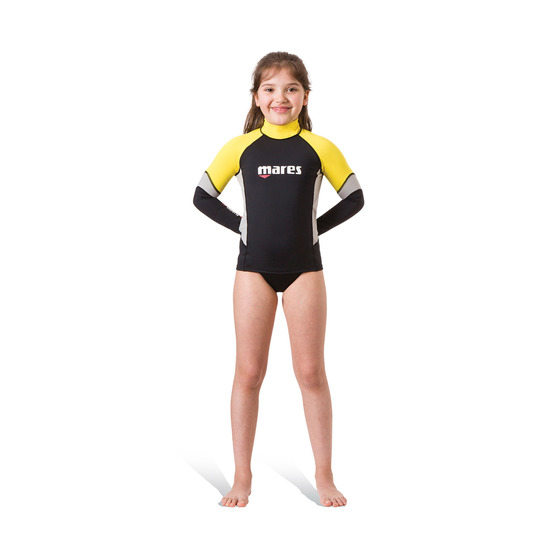 Mares Rash Guard Upf Block 80+ Junior