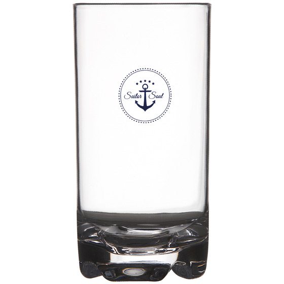 Marine Business Sailor Soul Drink Glasses