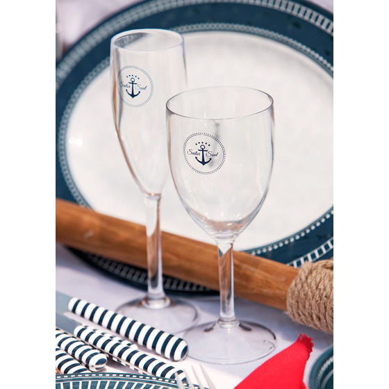 Marine Business Sailor Soul Champagne Glasses