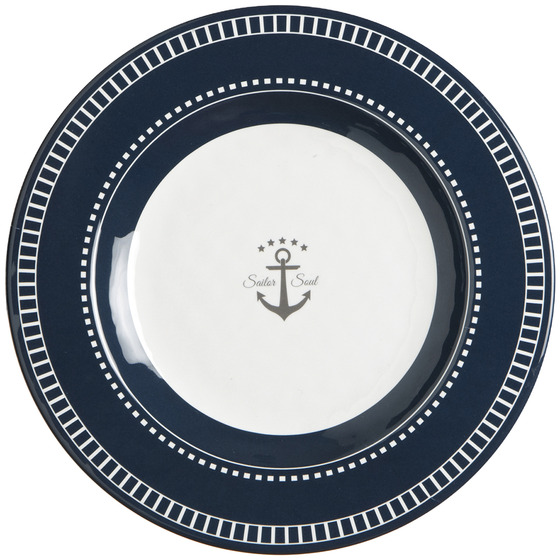 Marine Business Sailor Soul Dessert Plate