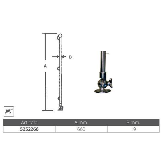 Marine Town Stainless Steel Flagpole