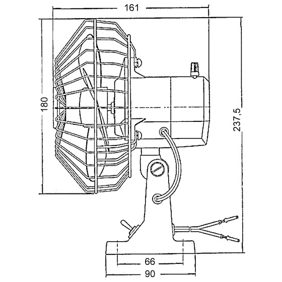 Marine Town Ventilatore Oscillante 12v.