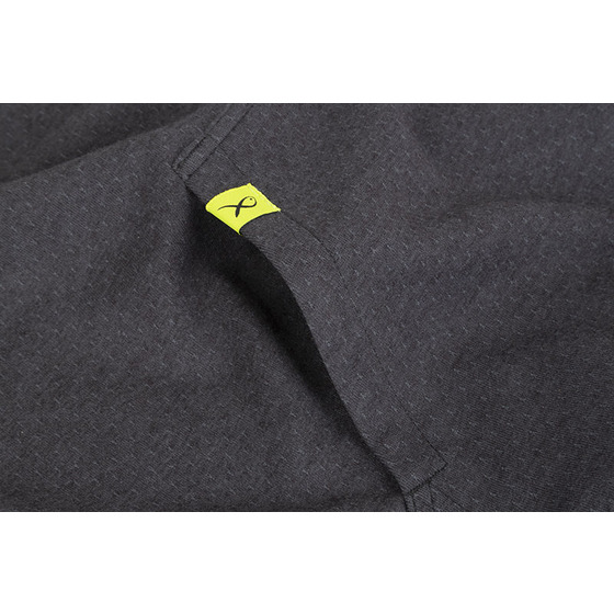 Matrix Minimal Black Marl 1/4 Zip Sweater