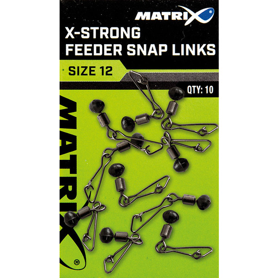 Matrix X-strong Feeder Bead Snap Links