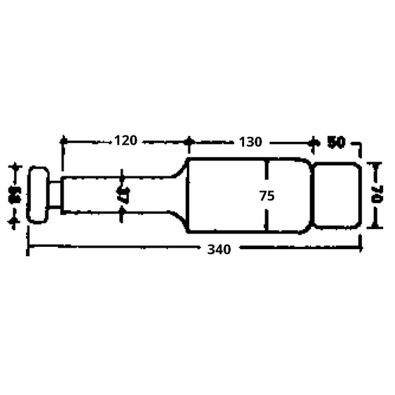 Matromarine Electro-mechanic Cylinder 12v.