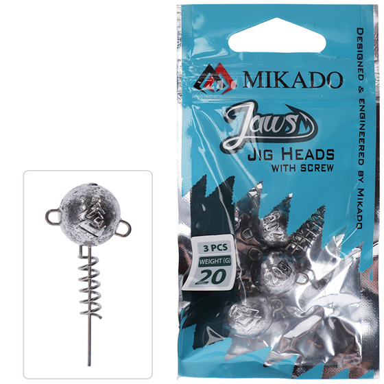 Mikado Lead Head Jaws With Screw
