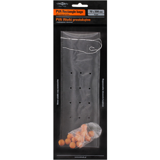 Mikado Pvabags With Holes And String