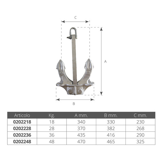 Nantong Five Wood Import Export C Hall Anchor