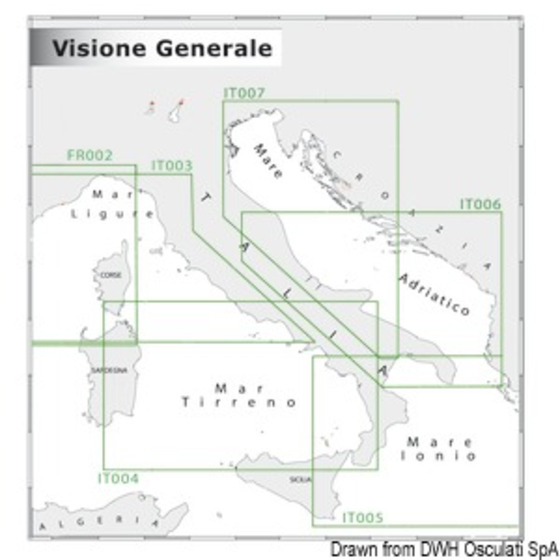 Navimap General Cartography 1:5,000,000 - 1:300,003