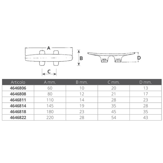 Nuova Rade Nylon Cleats