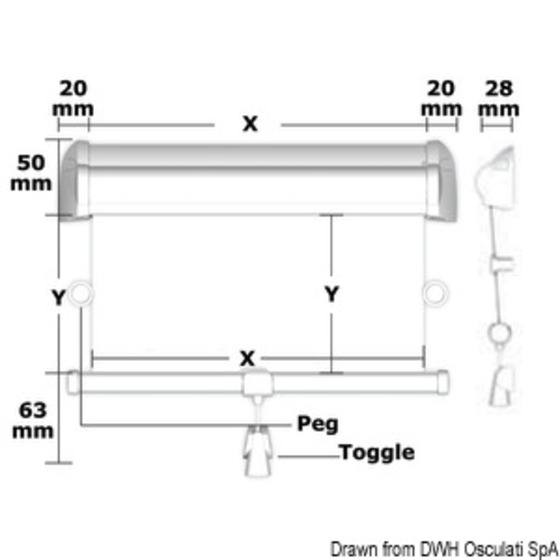 Oceanair Tenda Avvolgibile A Rullo Dometic Skyshade Hatchshade 750 Per Boccaporti E Finestre