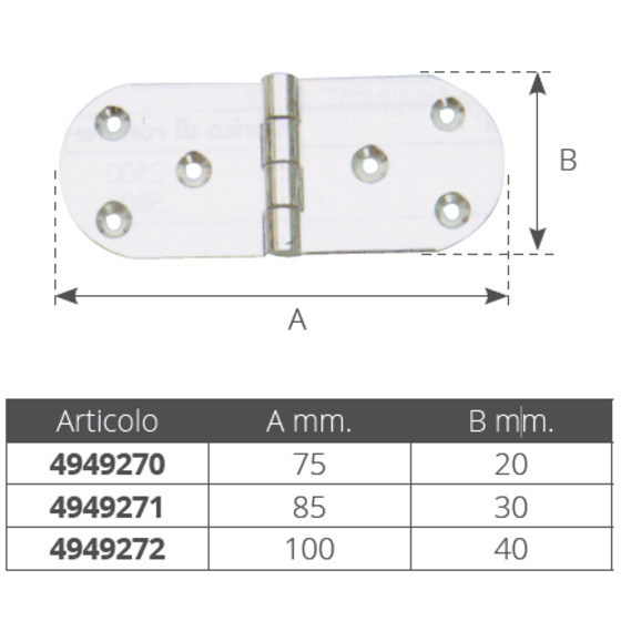 Olcese Ricci Hinges