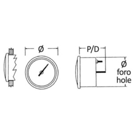 Osculati Digital Ammeter