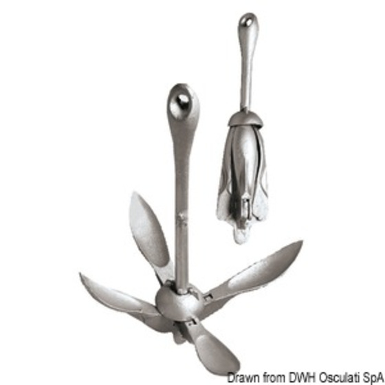 Osculati Folding Grapnel Anchors