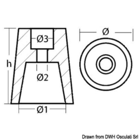 Geküsste Anode Linee D'asse Root