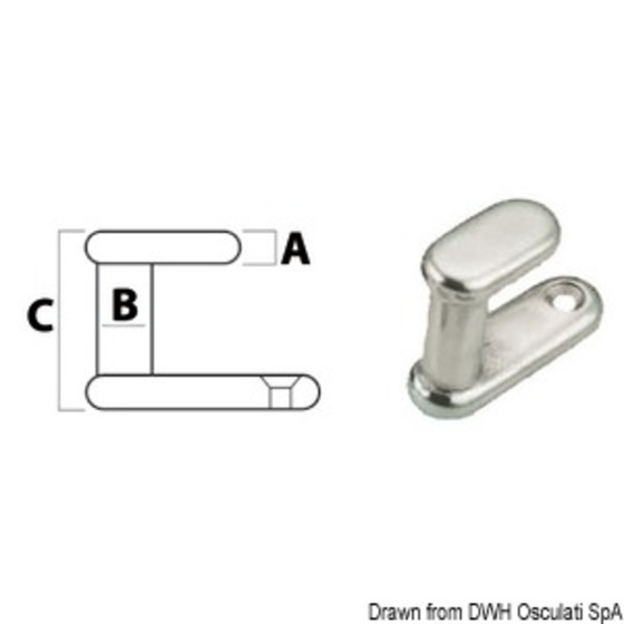 Osculati Coat Hook