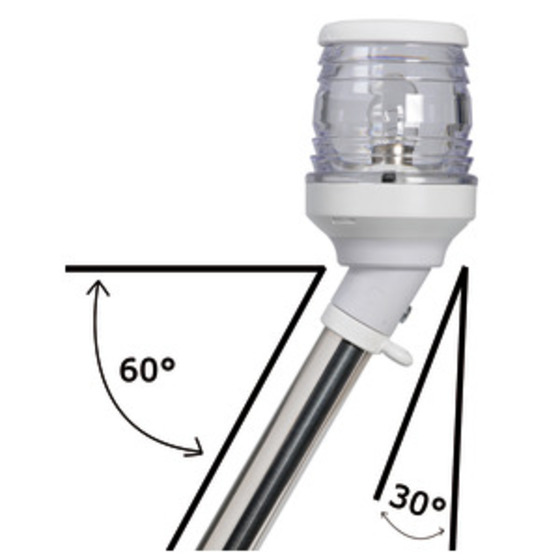 Osculati Classic 360° Retractable Pole