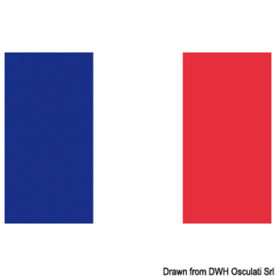 Bandera besada - Francia