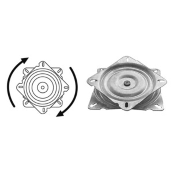 Osculati Friction Rotating Base For Seats