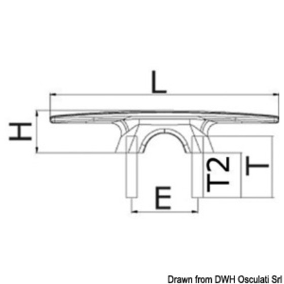 Osculati Aero Cleat