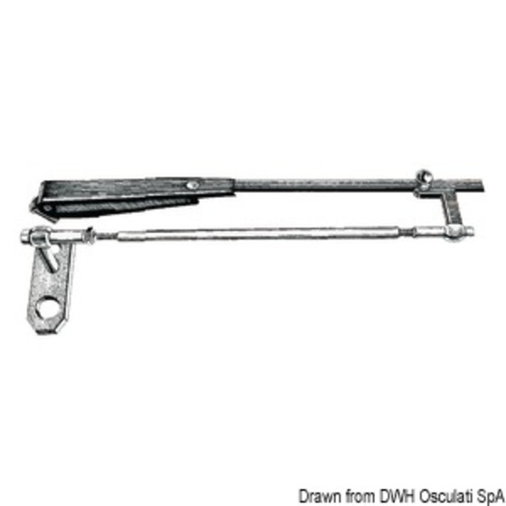 Osculati Stainless Steel Parallelogram Arm For Windshield Wipers