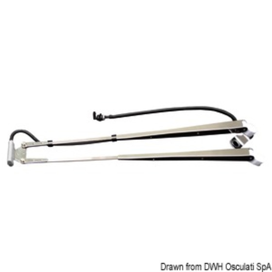 Osculati Regular And Pantograph Telescopic Wiper Arm For 20w Motor - 19.181.01/02