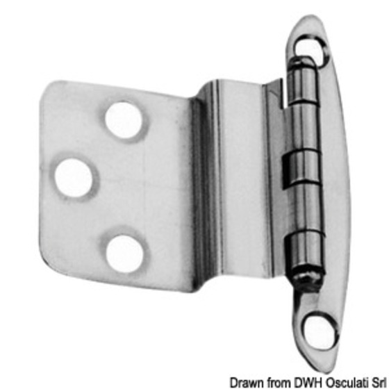 Osculati Stainless Steel Hinges For Hatchways