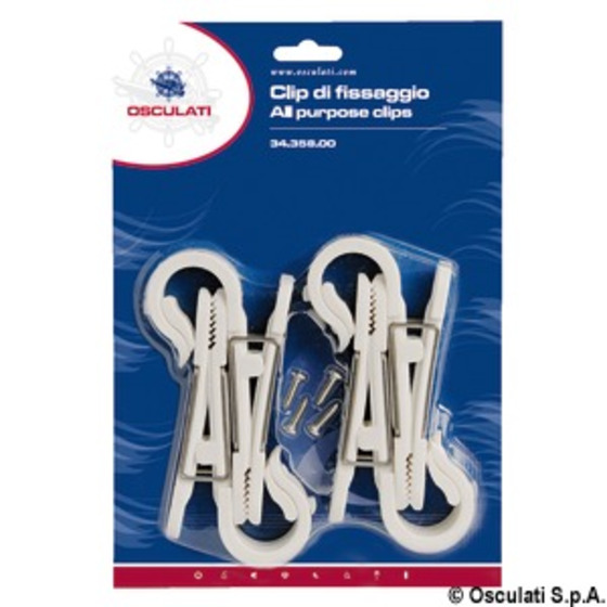 Clips Osculati pour fixer divers objets