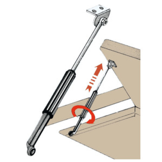 Osculati Telescopic Hatch Stay