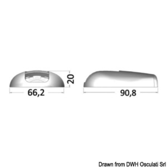 Osculati Pair Of Led Docking Lights