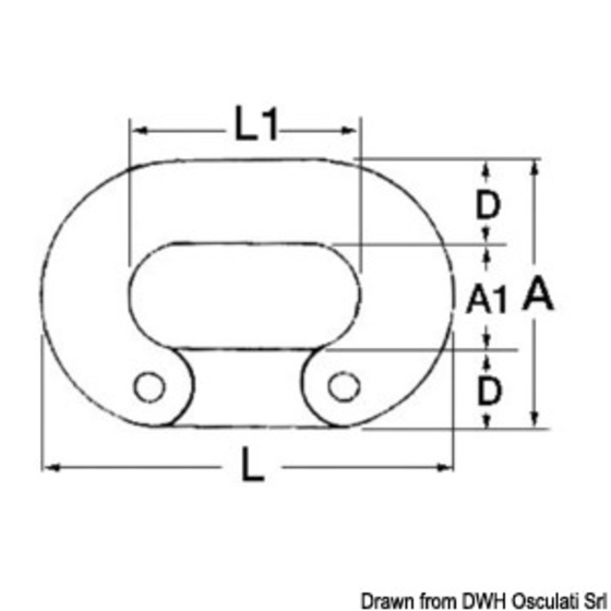 Osculati Chain Link