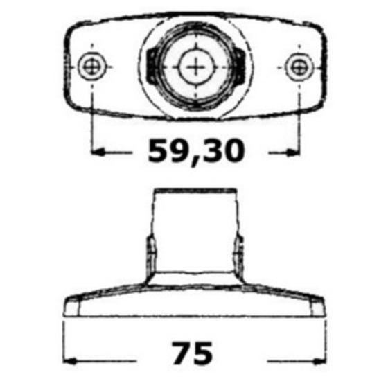 Osculati Evoled 360° Mooring Light With Light Source