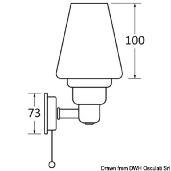 Osculati Glow Light Halogen Spotlightfixed Version For Bed Headboard