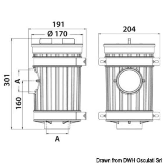 Osculati Aquanet Plus Kühlwasserfilter