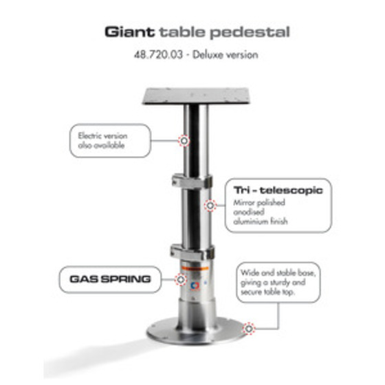 Osculati Giant Deluxe Table Pedestal