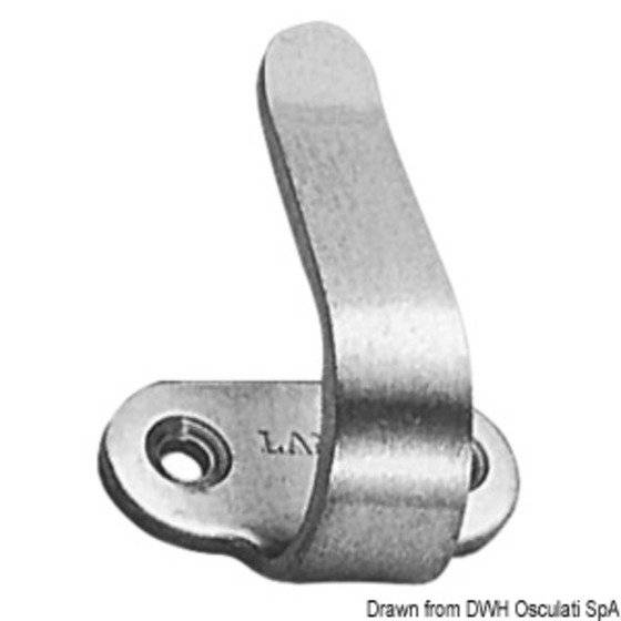 Osculati Moulded Stainless Steel Hook