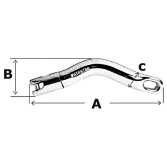 Osculati Twist Anchor Swivelling Connector